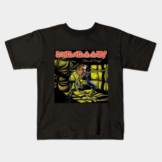 Bababooey Piece of Vinyl Kids T-Shirt by sweatcold